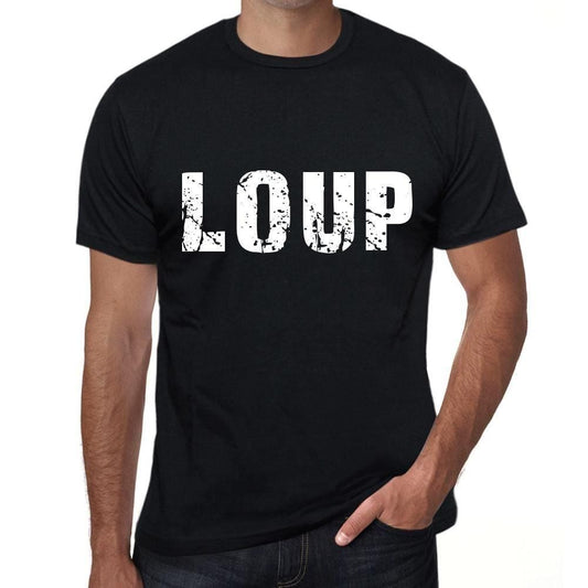 Homme Tee Vintage T Shirt Loup