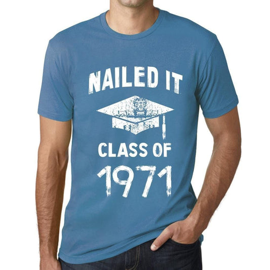 Homme T Shirt Graphique Imprimé Vintage Tee Nailed it Class of 1971