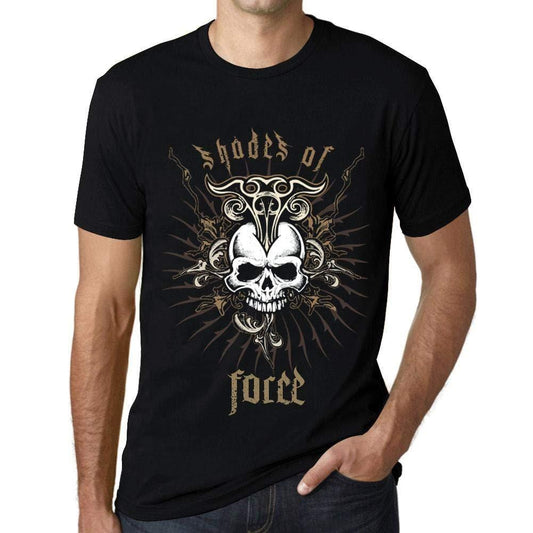 Ultrabasic - Homme T-Shirt Graphique Shades of Force Noir Profond
