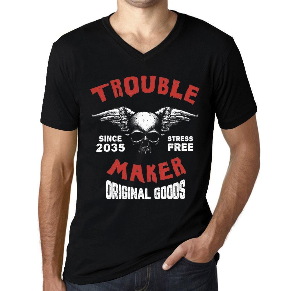 Trouble Maker Black Mens T Shirt