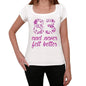 83 And Never Felt Better Womens T-Shirt White Birthday Gift 00406 - White / Xs - Casual
