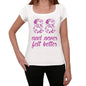 88 And Never Felt Better Womens T-Shirt White Birthday Gift 00406 - White / Xs - Casual