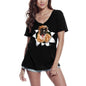 ULTRABASIC Graphic Women's T-Shirt Boxer - Dog Lover Gift - Vintage Shirt