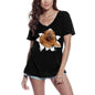 ULTRABASIC Vintage Printed Women's T-Shirt Chow Chow - Dog Owner Gift