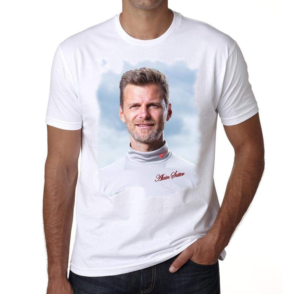 Alain Sutter T-Shirt For Mens Short Sleeve Cotton Tshirt Men T Shirt 00034 - T-Shirt