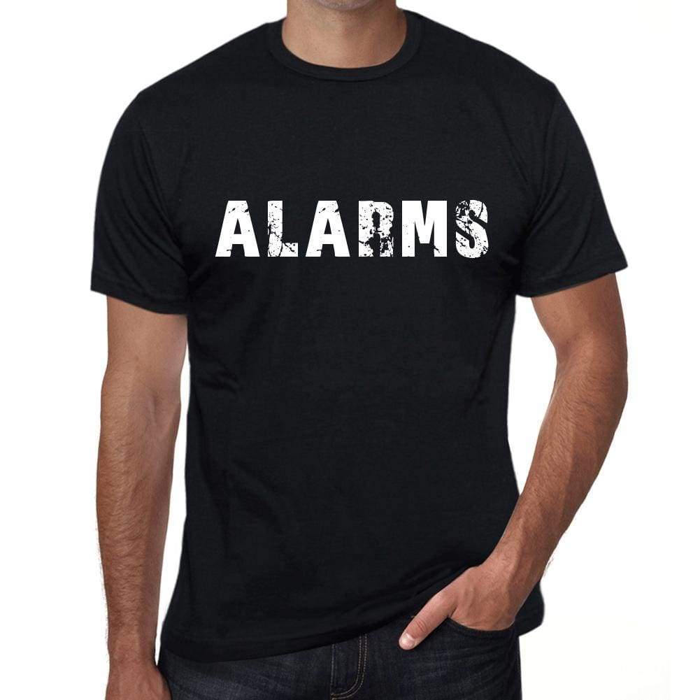 Alarms Mens Vintage T Shirt Black Birthday Gift 00554 - Black / Xs - Casual