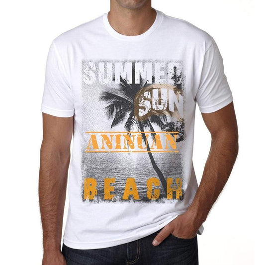 Aninuan ,<span>Men's</span> <span>Short Sleeve</span> <span>Round Neck</span> T-shirt - ULTRABASIC