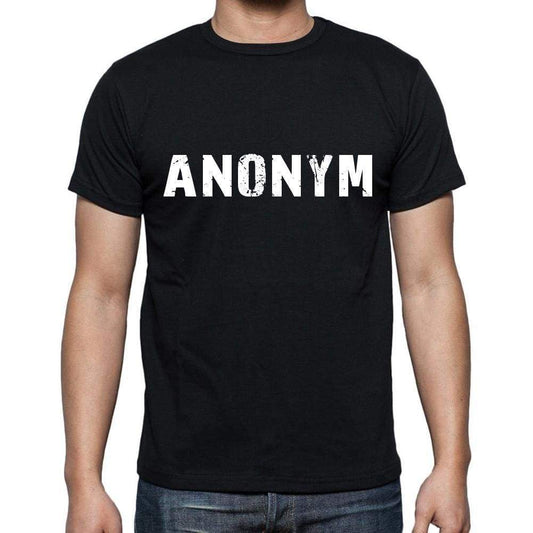 Anonym Mens Short Sleeve Round Neck T-Shirt 00004 - Casual