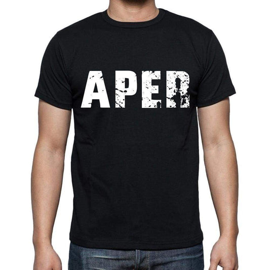 Aper Mens Short Sleeve Round Neck T-Shirt 00016 - Casual