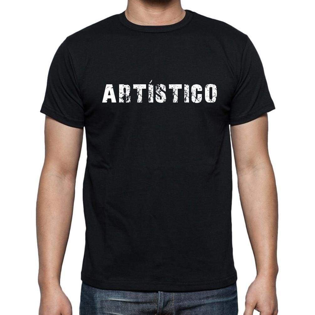 Art­stico Mens Short Sleeve Round Neck T-Shirt - Casual