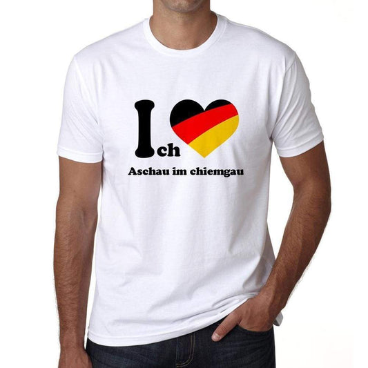 Aschau Im Chiemgau Mens Short Sleeve Round Neck T-Shirt 00005 - Casual