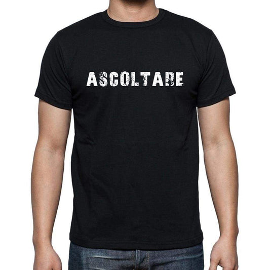 Ascoltare Mens Short Sleeve Round Neck T-Shirt 00017 - Casual