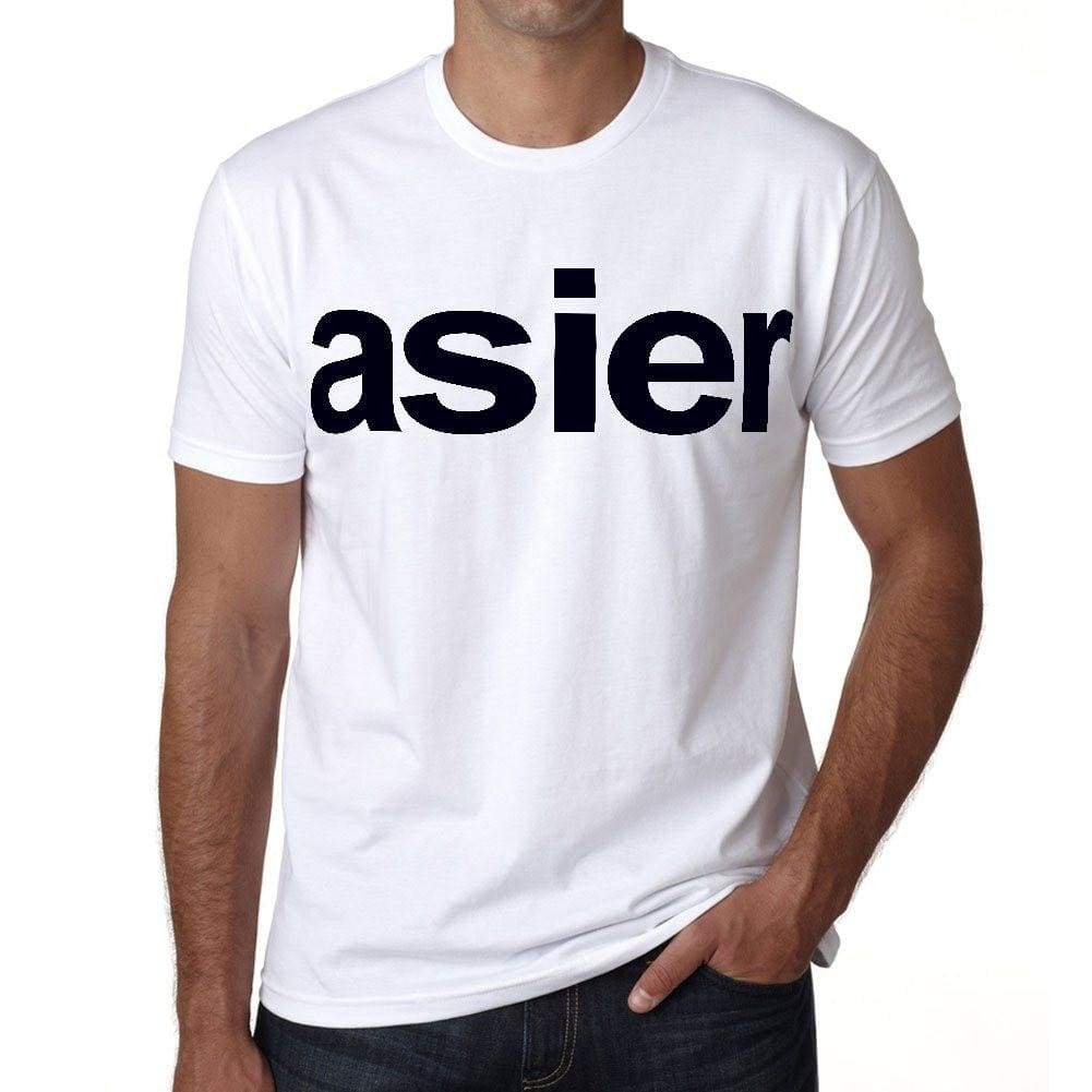 Asier Mens Short Sleeve Round Neck T-Shirt 00050