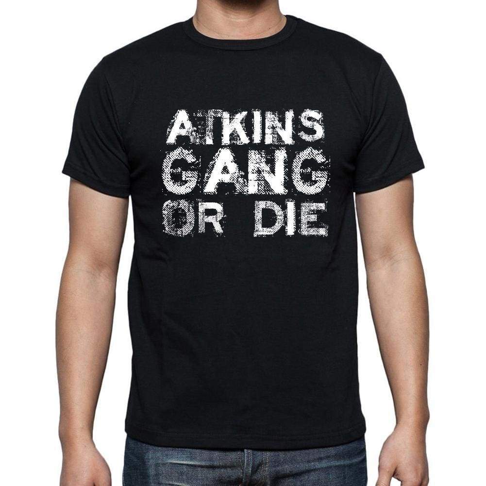 Atkins Family Gang Tshirt Mens Tshirt Black Tshirt Gift T-Shirt 00033 - Black / S - Casual