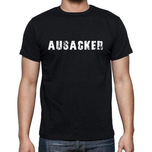 Ausacker Mens Short Sleeve Round Neck T-Shirt 00003 - Casual