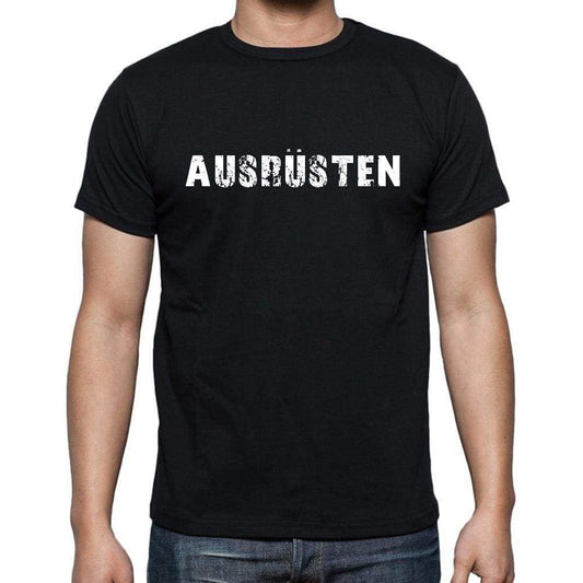 Ausrsten Mens Short Sleeve Round Neck T-Shirt - Casual