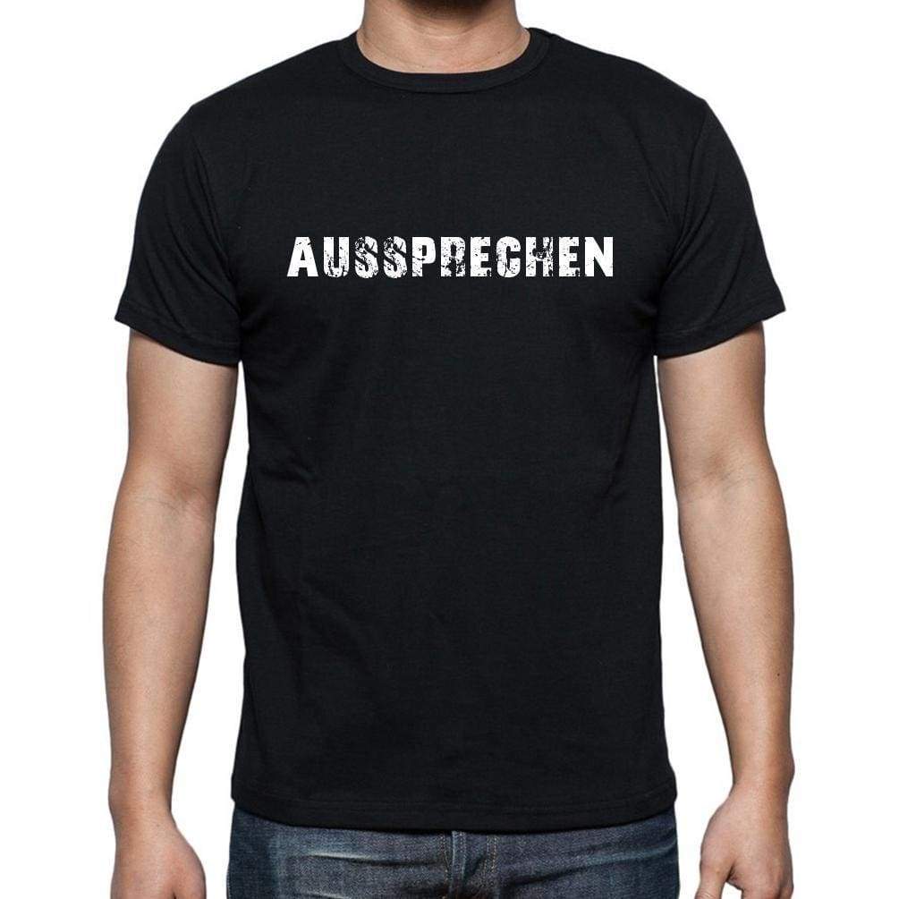 Aussprechen Mens Short Sleeve Round Neck T-Shirt - Casual