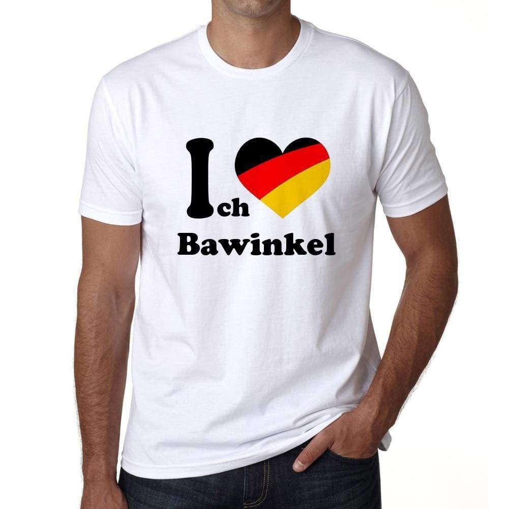 Bawinkel Mens Short Sleeve Round Neck T-Shirt 00005 - Casual