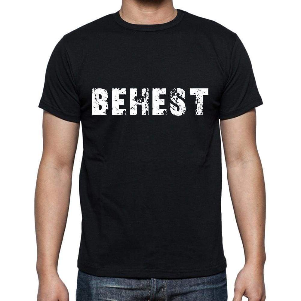 Behest Mens Short Sleeve Round Neck T-Shirt 00004 - Casual