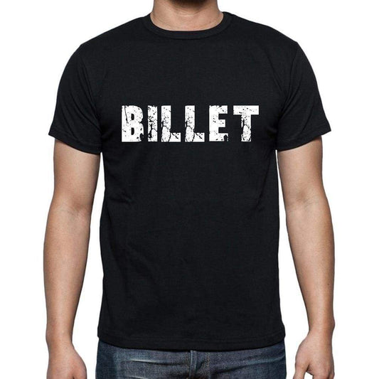Billet French Dictionary Mens Short Sleeve Round Neck T-Shirt 00009 - Casual