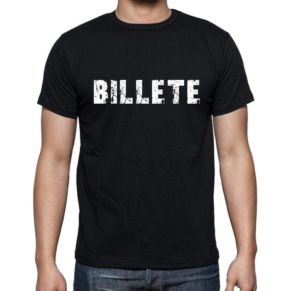 Billete Mens Short Sleeve Round Neck T-Shirt - Casual