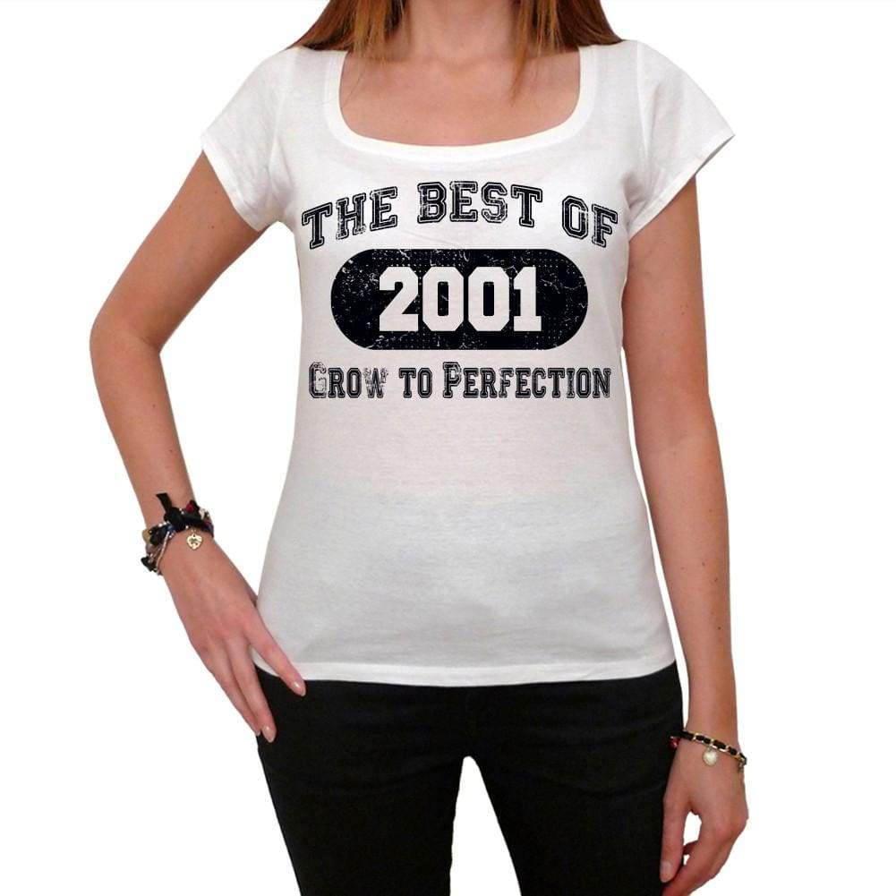 Birthday Gift The Best Of 2001 T-Shirt Gift T Shirt Womens Tee - White / Xs - T-Shirt