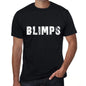 Blimps Mens Vintage T Shirt Black Birthday Gift 00554 - Black / Xs - Casual