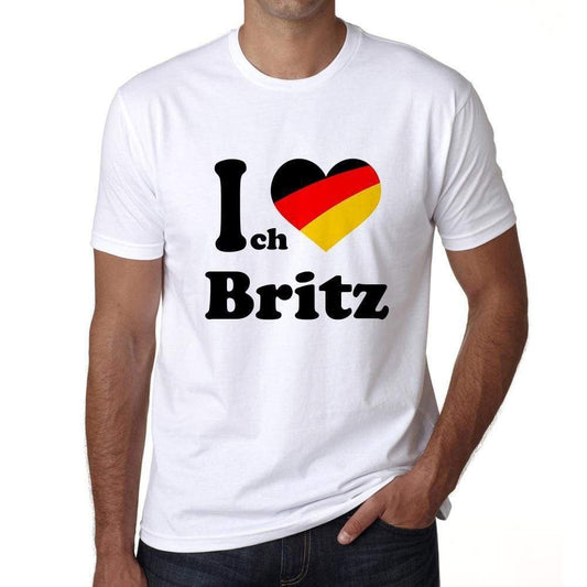Britz Mens Short Sleeve Round Neck T-Shirt 00005 - Casual