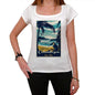 Calumboyan Pura Vida Beach Name White Womens Short Sleeve Round Neck T-Shirt 00297 - White / Xs - Casual