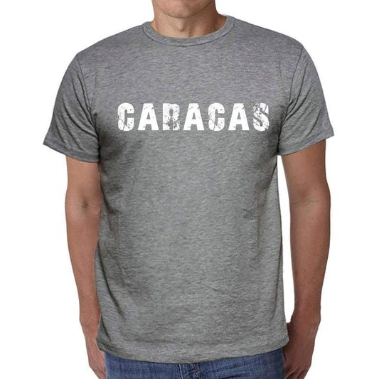Caracas Mens Short Sleeve Round Neck T-Shirt 00035 - Casual