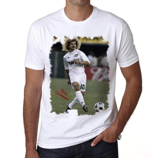 Carlos Valderrama T-Shirt For Mens Short Sleeve Cotton Tshirt Men T Shirt 00034 - T-Shirt