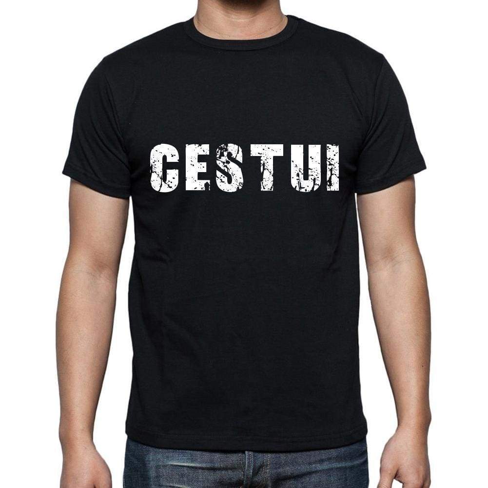 Cestui Mens Short Sleeve Round Neck T-Shirt 00004 - Casual