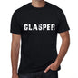 Clasper Mens Vintage T Shirt Black Birthday Gift 00555 - Black / Xs - Casual