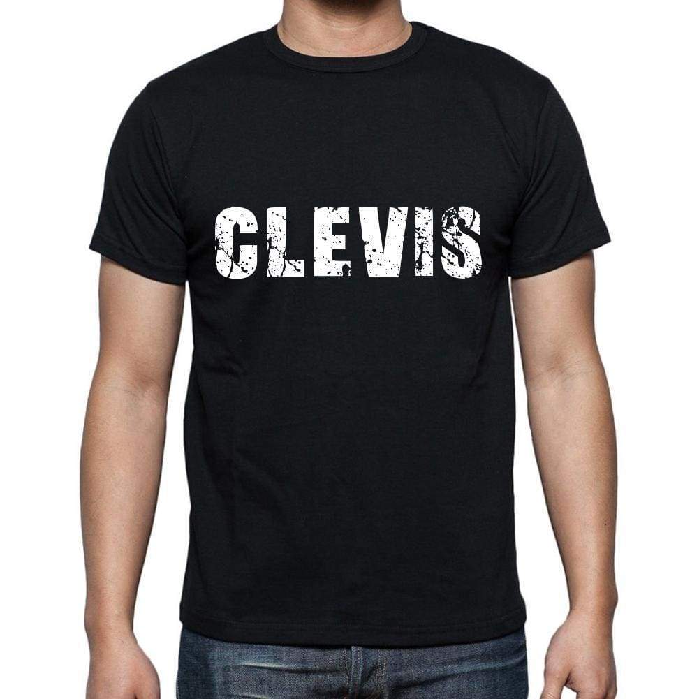 Clevis Mens Short Sleeve Round Neck T-Shirt 00004 - Casual