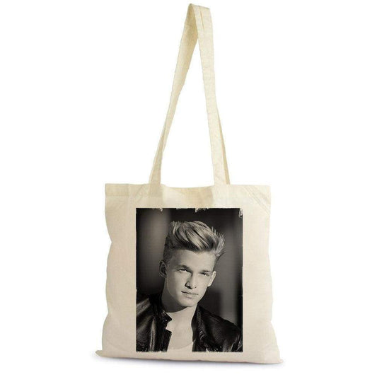 Cody Simpson H 2 Tote Bag Shopping Natural Cotton Gift Beige 00272 - Beige / 100% Cotton - Tote Bag