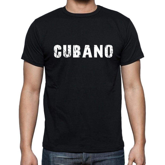 Cubano Mens Short Sleeve Round Neck T-Shirt - Casual