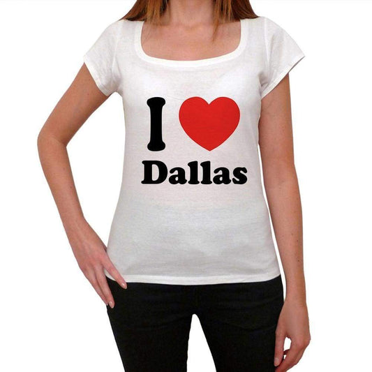 Dallas T Shirt Woman Traveling In Visit Dallas Womens Short Sleeve Round Neck T-Shirt 00031 - T-Shirt