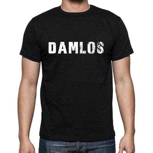 Damlos Mens Short Sleeve Round Neck T-Shirt 00003 - Casual