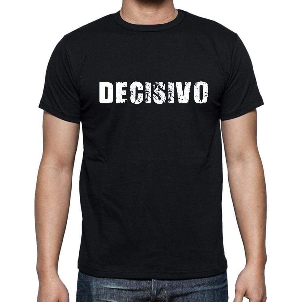 Decisivo Mens Short Sleeve Round Neck T-Shirt - Casual