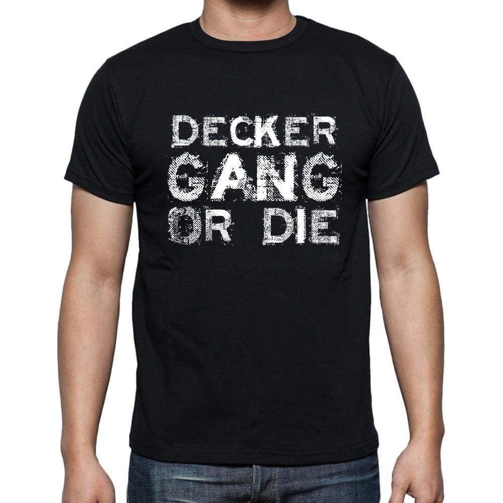 Decker Family Gang Tshirt Mens Tshirt Black Tshirt Gift T-Shirt 00033 - Black / S - Casual