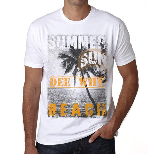 Dee Why Mens Short Sleeve Round Neck T-Shirt - Casual