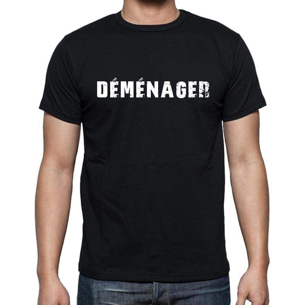 Déménager French Dictionary Mens Short Sleeve Round Neck T-Shirt 00009 - Casual
