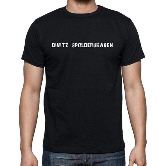 Divitz Spoldershagen Mens Short Sleeve Round Neck T-Shirt 00003 - Casual