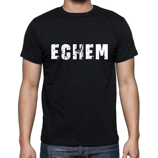 Echem Mens Short Sleeve Round Neck T-Shirt 00003 - Casual