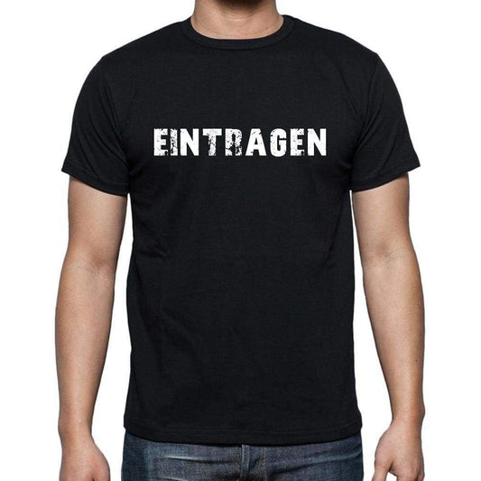 Eintragen Mens Short Sleeve Round Neck T-Shirt - Casual