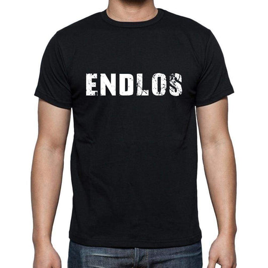 Endlos Mens Short Sleeve Round Neck T-Shirt - Casual