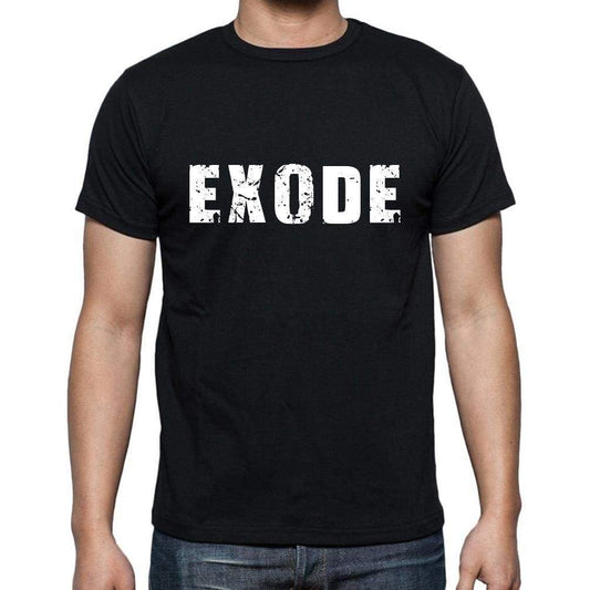 Exode French Dictionary Mens Short Sleeve Round Neck T-Shirt 00009 - Casual