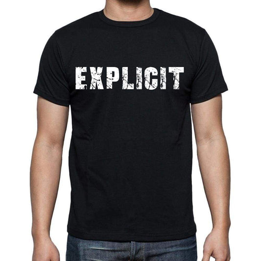explicit <span>Men's</span> <span>Short Sleeve</span> <span>Round Neck</span> T-shirt - ULTRABASIC