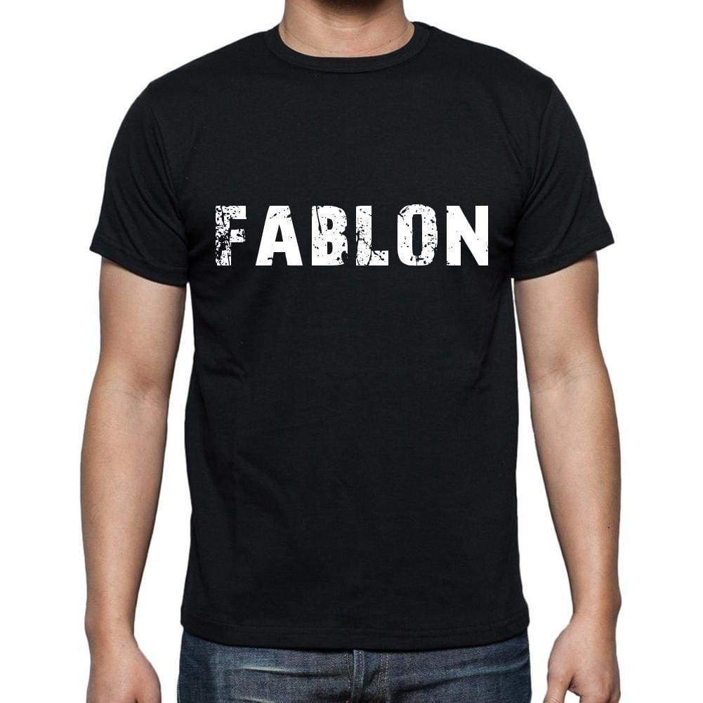 Fablon Mens Short Sleeve Round Neck T-Shirt 00004 - Casual