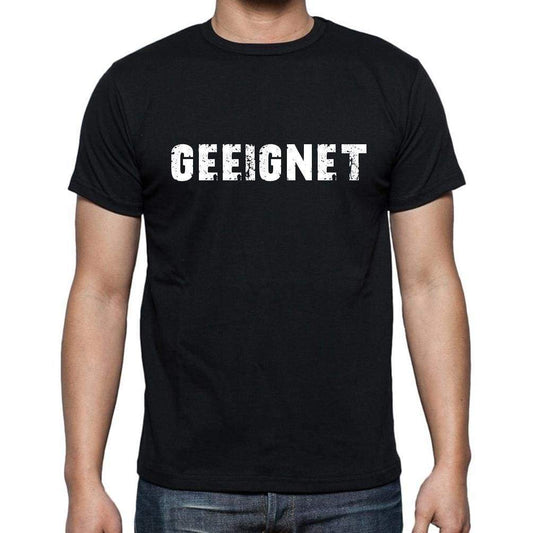 Geeignet Mens Short Sleeve Round Neck T-Shirt - Casual